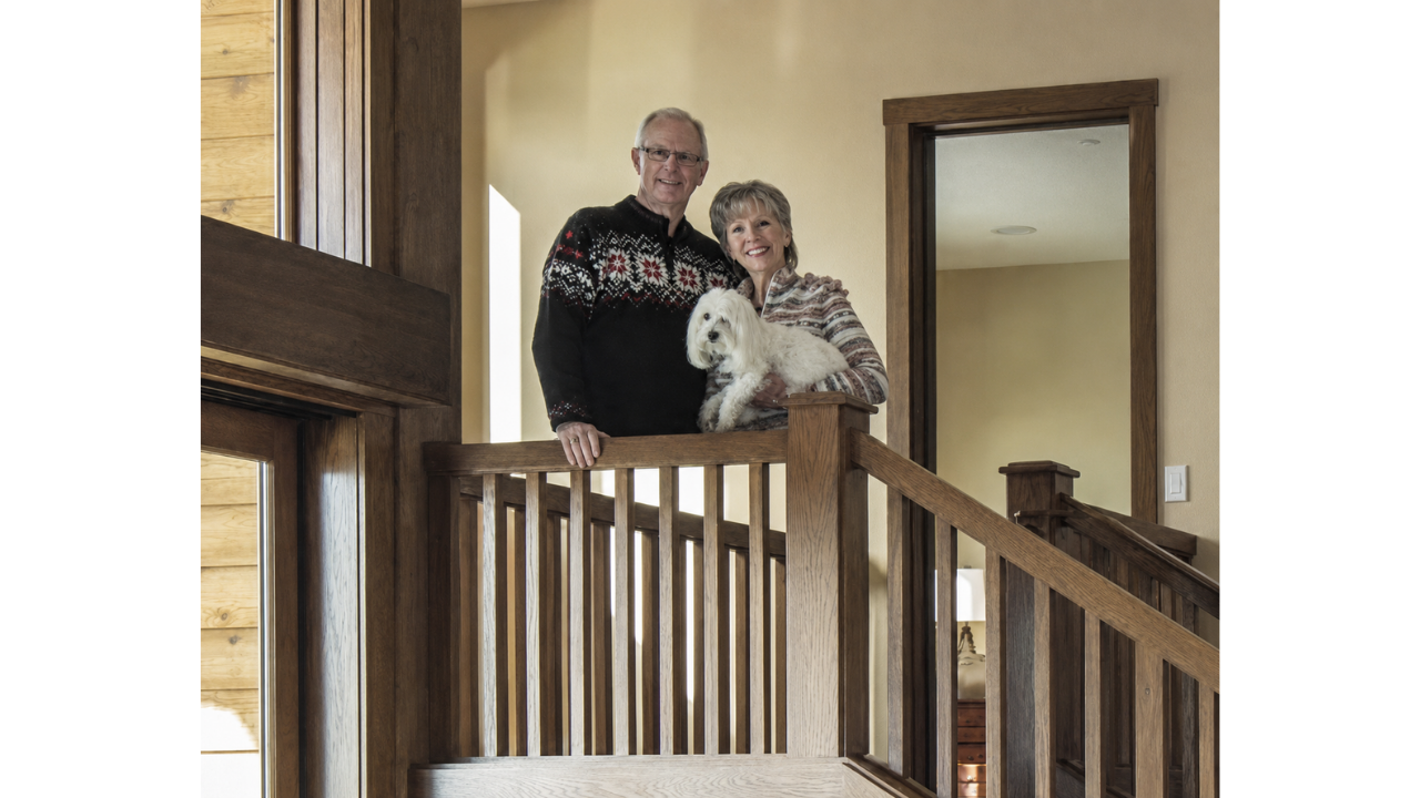 1. Family ad with a floating portrait effect