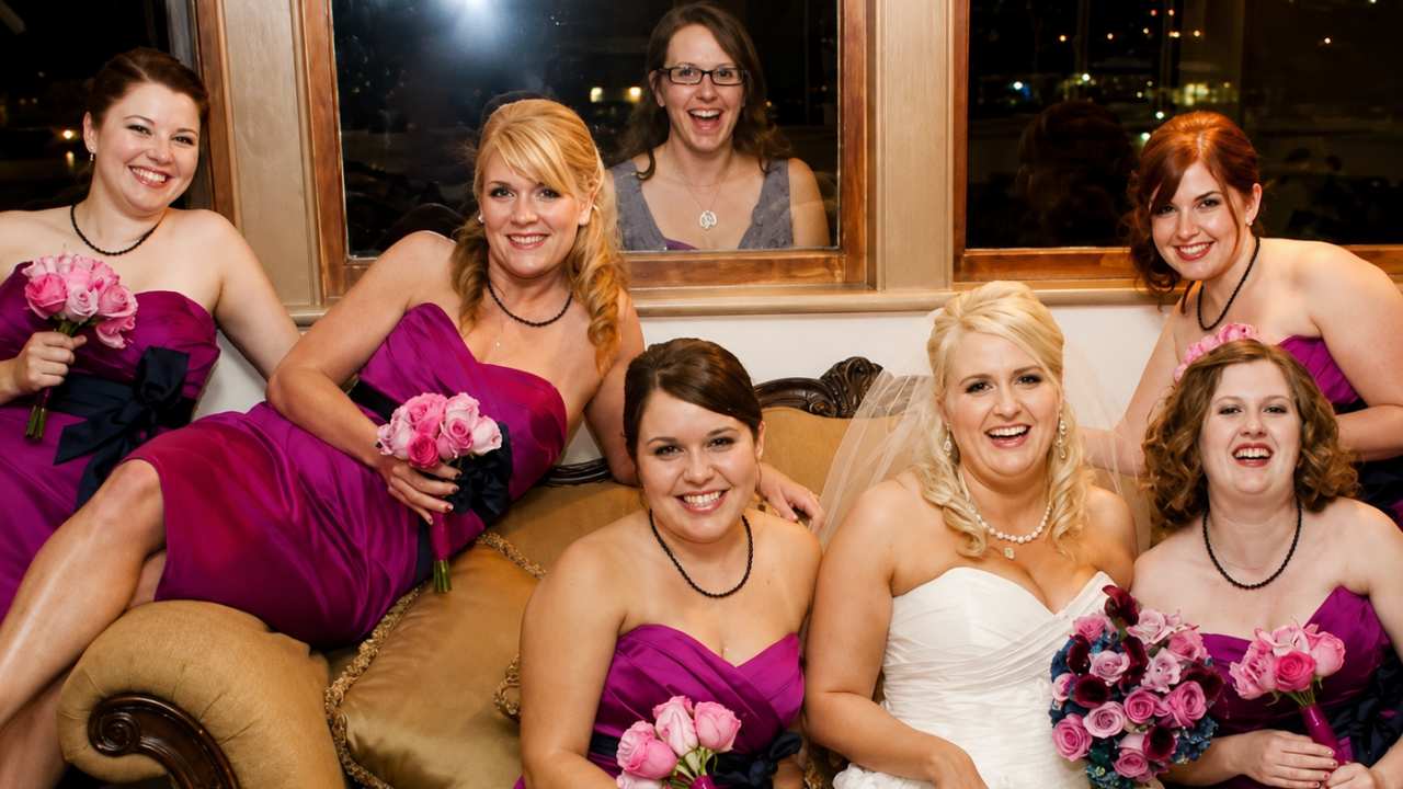3. A guest joins the frame unexpectedly