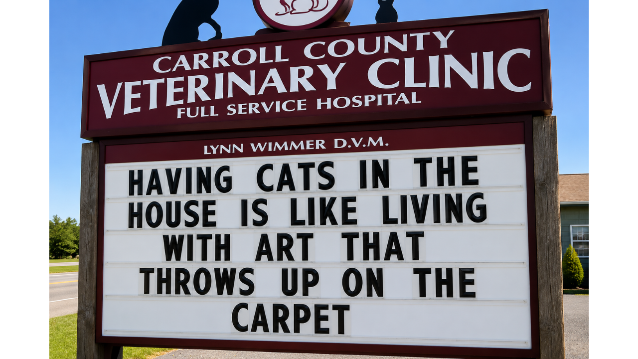 3. Cats looking elegant before causing chaos