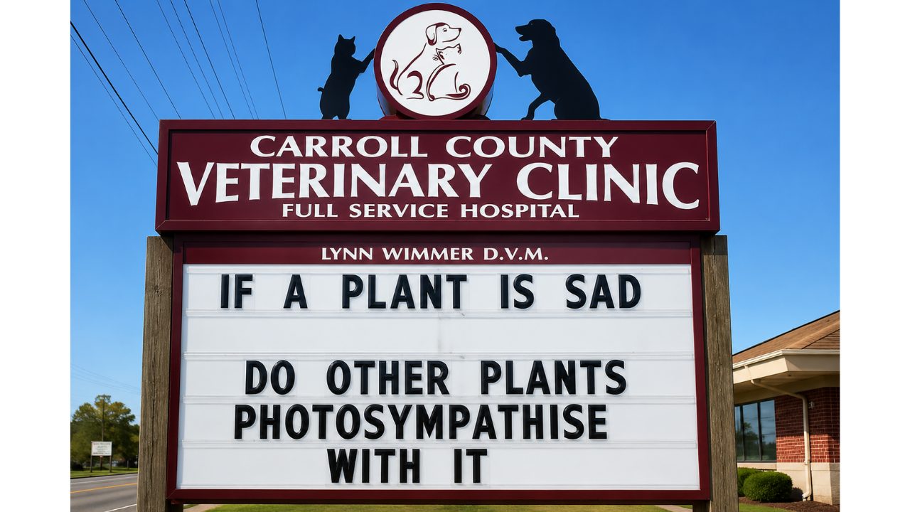 6. Plant pun with a science twist