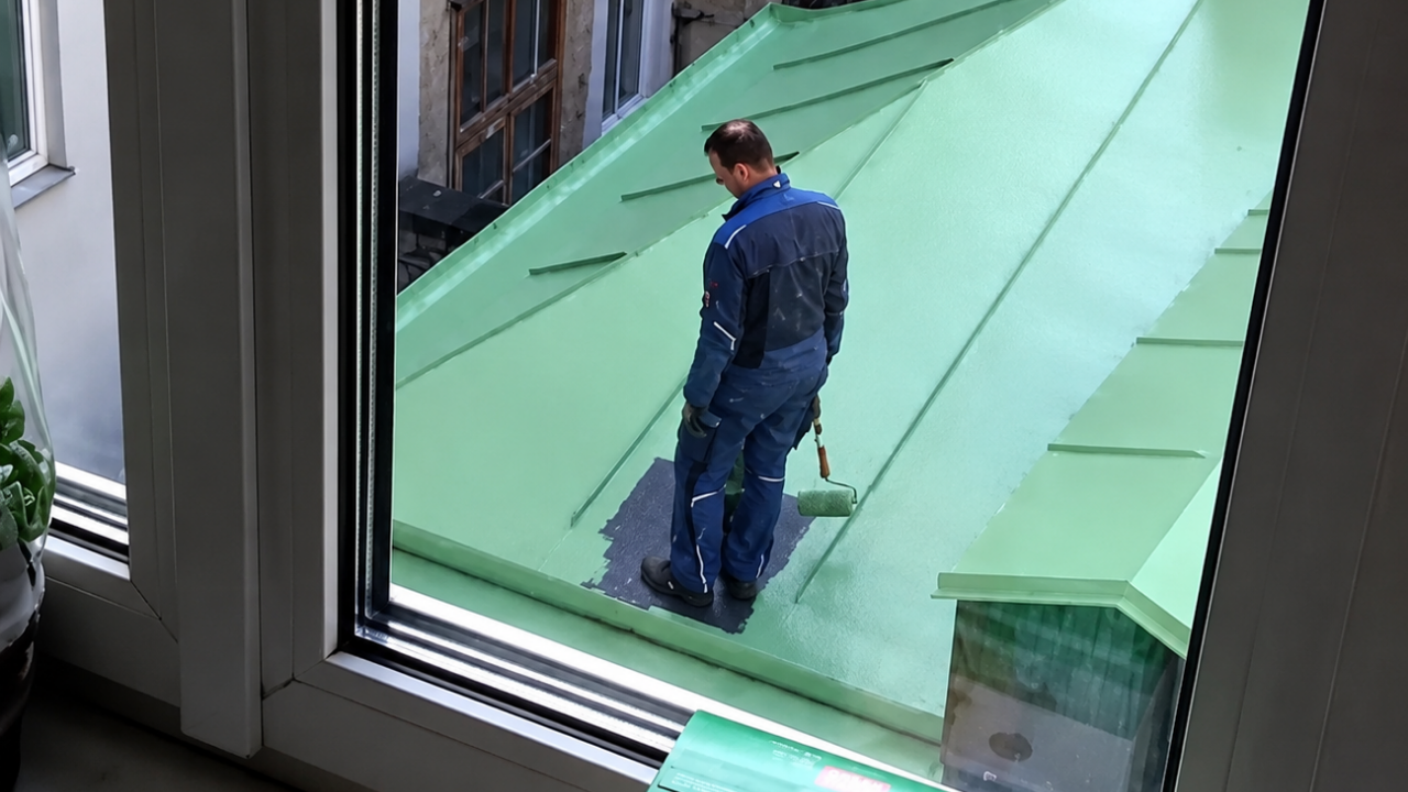 9. Painted Into a Corner Literally