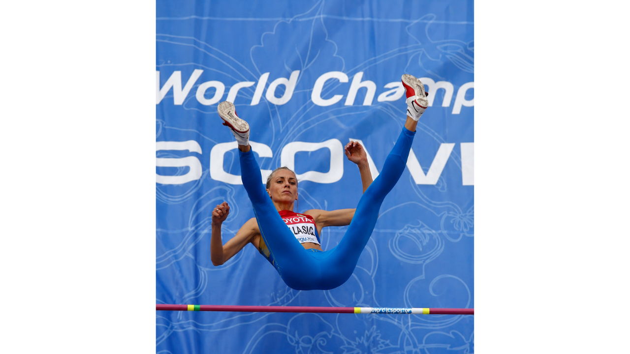 8. A High Jumper With Unexpected Modeling Talent