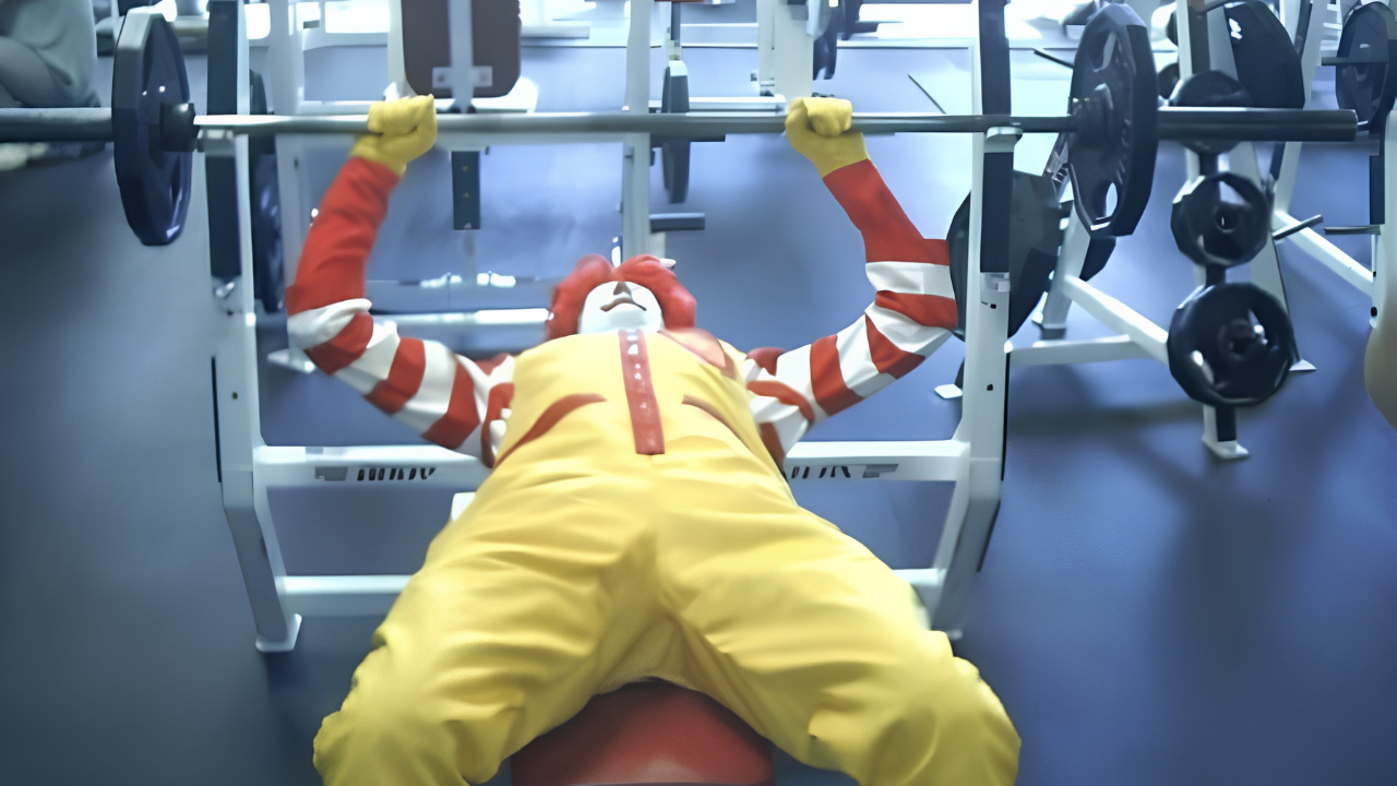 1. The Fast Food Workout Irony