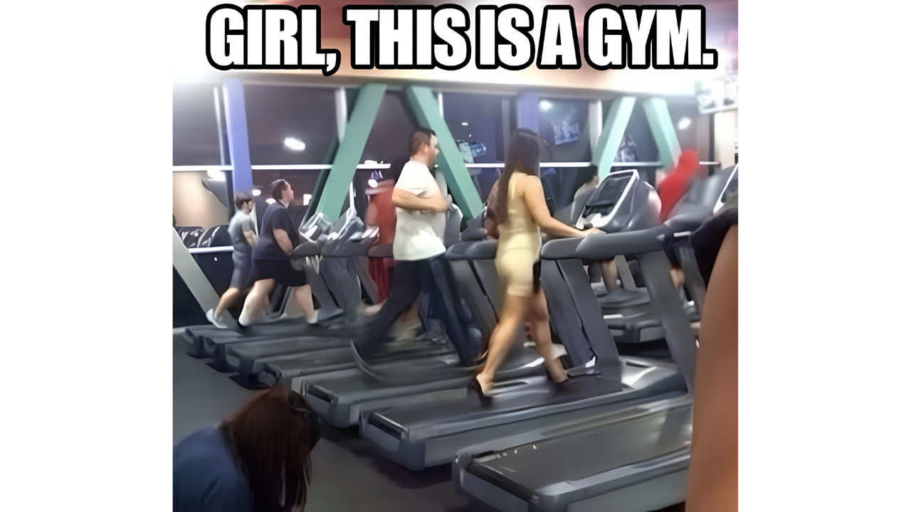3. A Little Gym Session Before the Catwalk