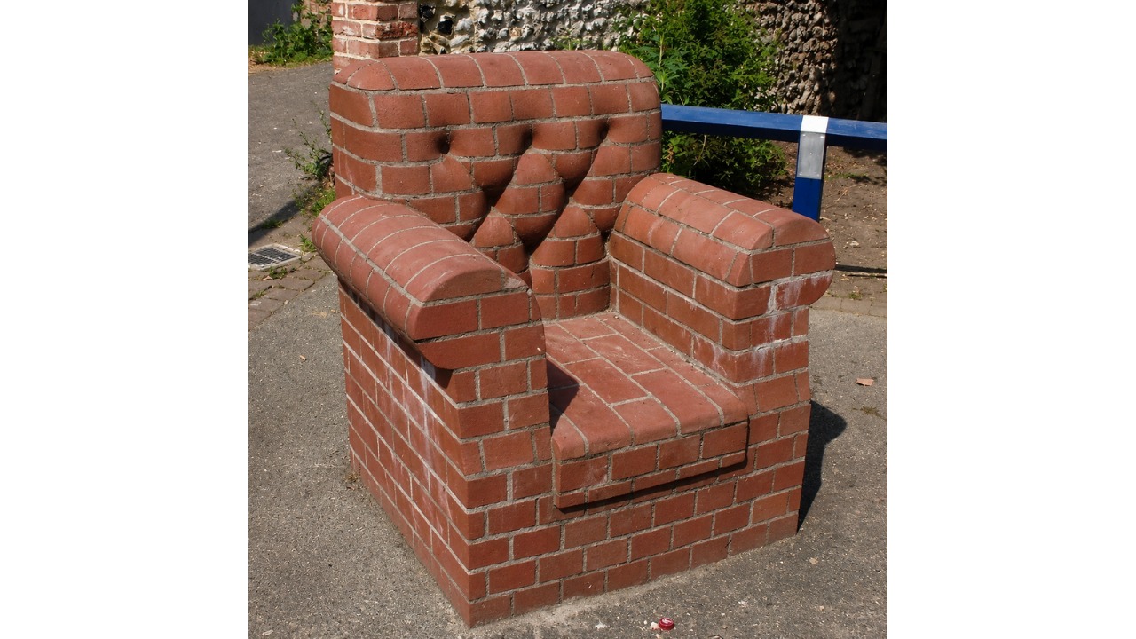 2. Chair design that tests comfort