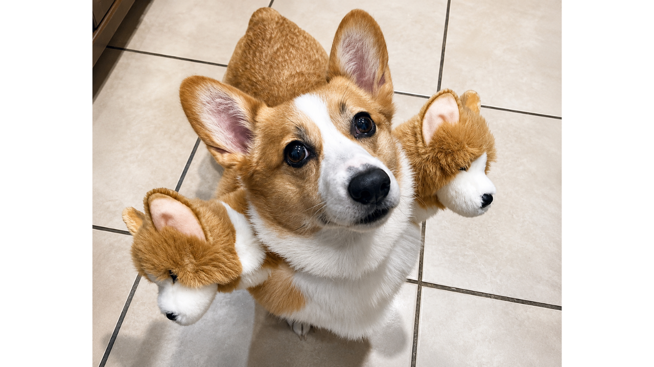 2. The corgi guarding the underworld