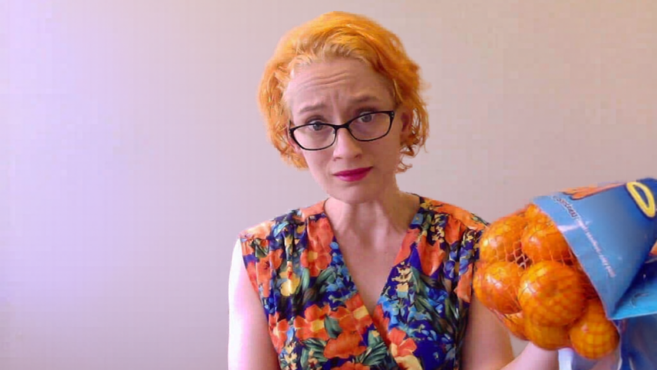 6. The Unexpected Orange Hair Moment
