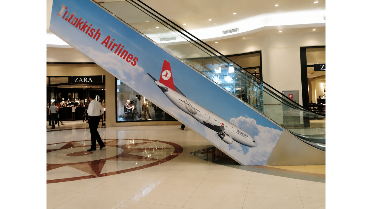 11. Airline ad sends the wrong message