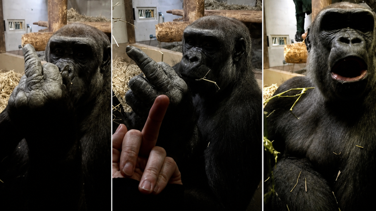 10. A Gorilla That Took Offense Personally