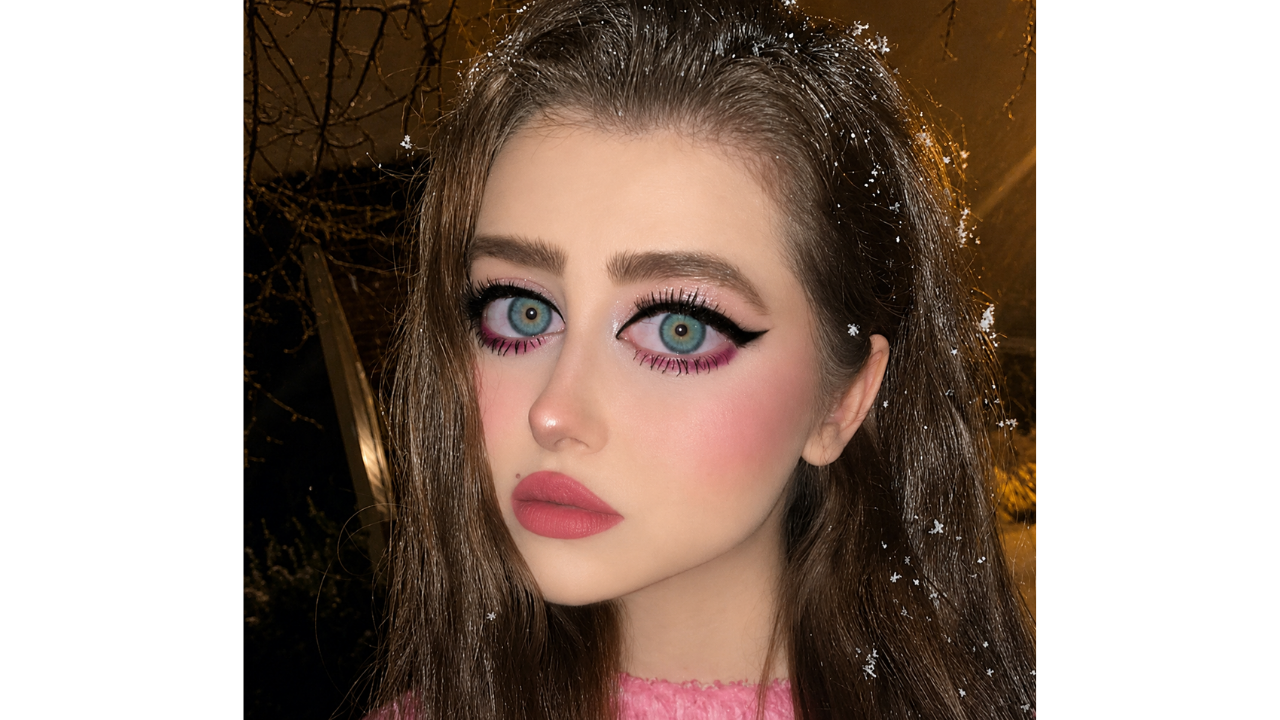 1. Oversized eye filter changes the photo