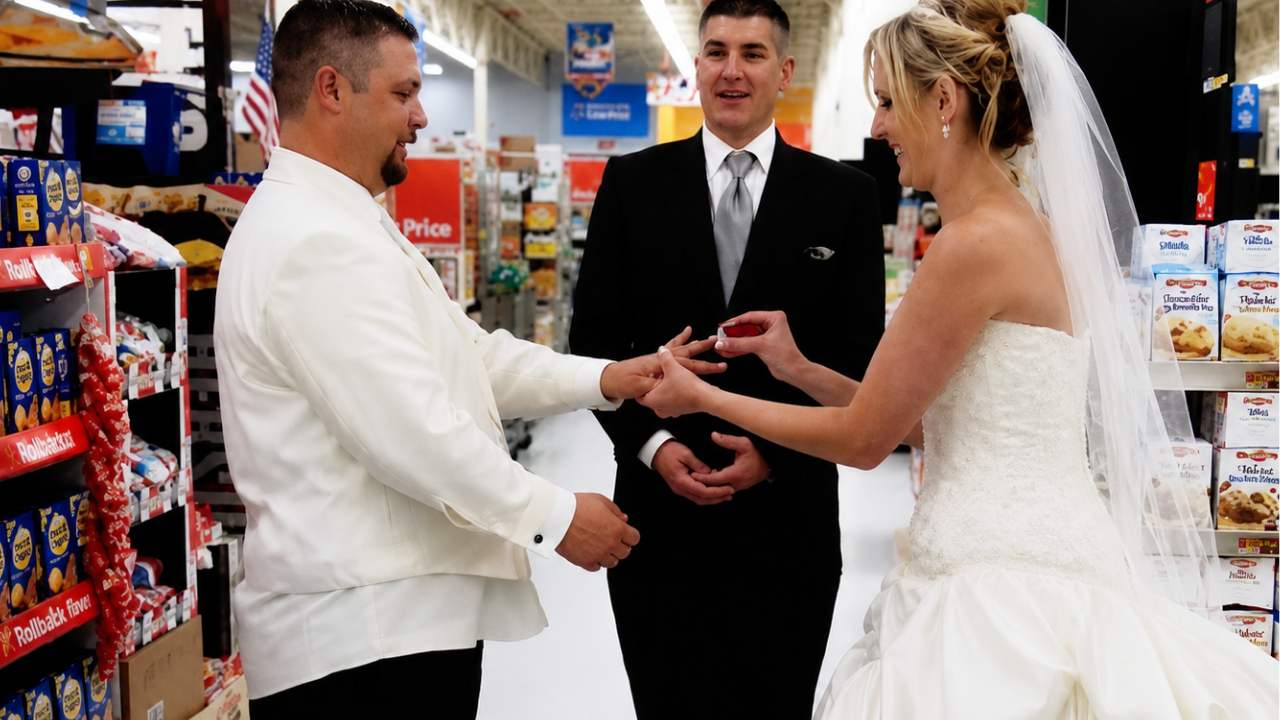 5. A Walmart Wedding Nobody Expected