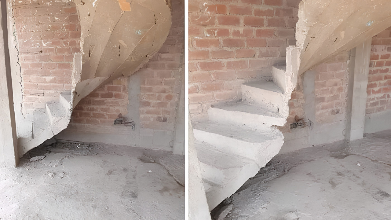 4. A Staircase That Can’t Support Its Purpose