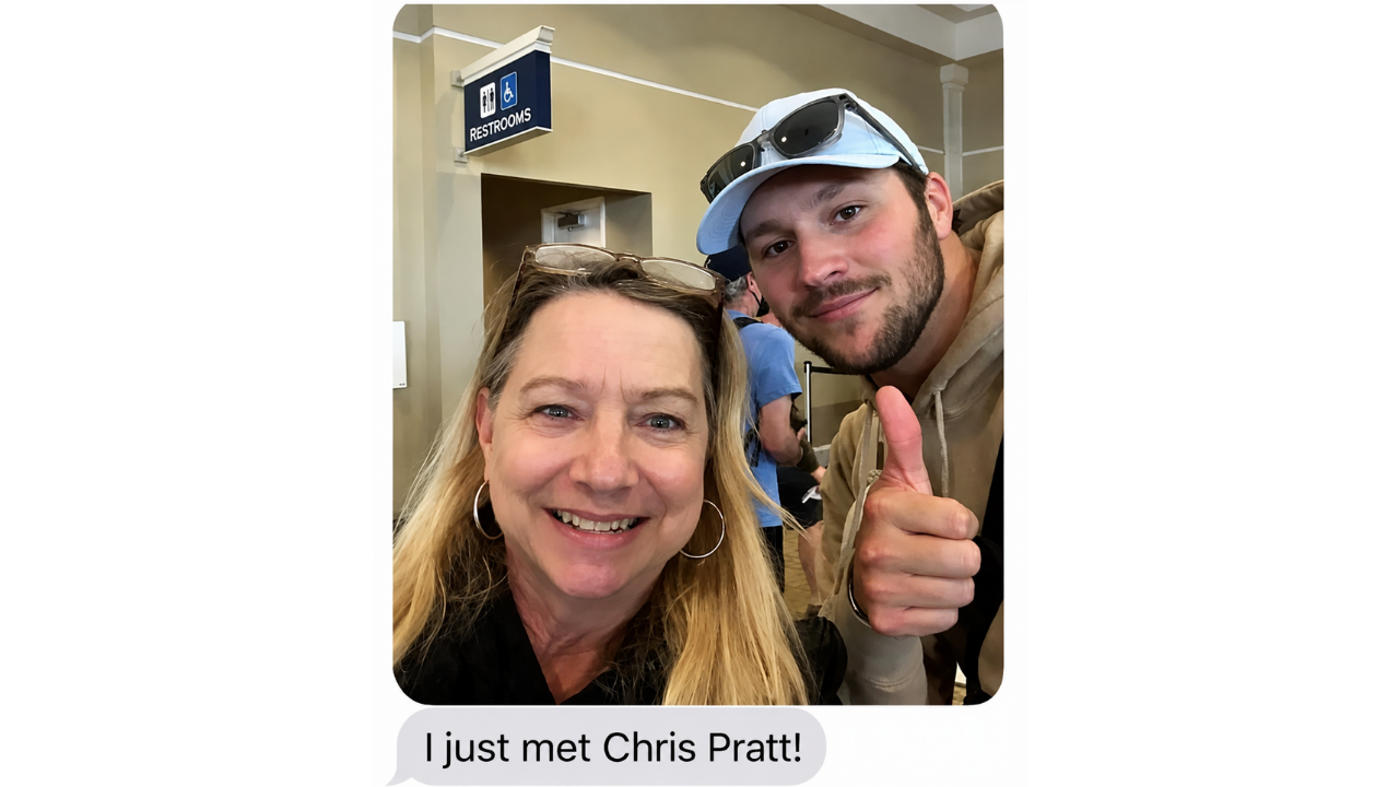 15. Mistaking a Stranger for Chris Pratt