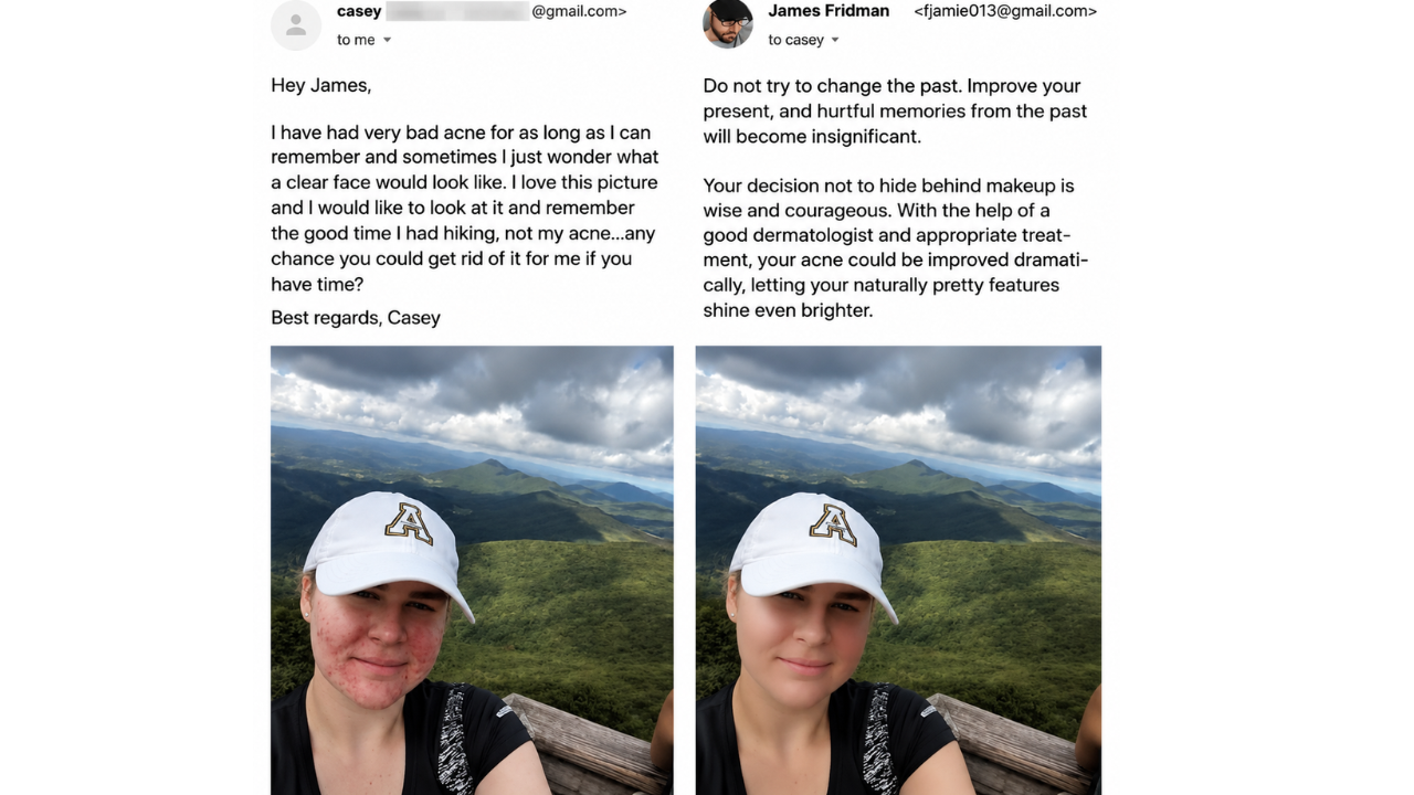 3. Encouraging confidence through creative edits