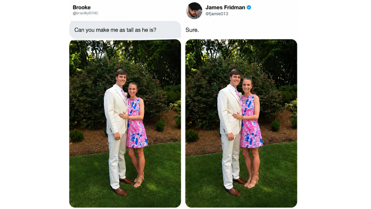 4. A height adjustment gone wild