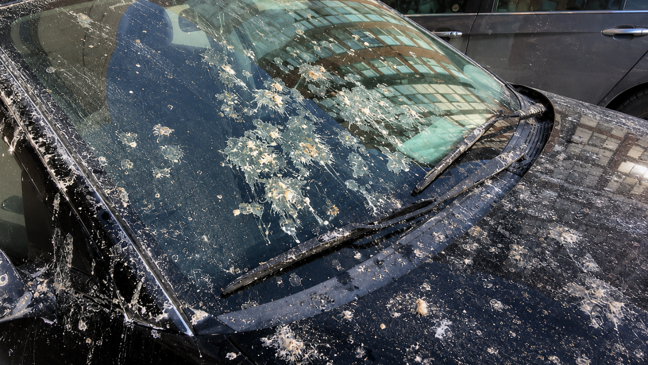 6. The Birds Won the Parking Battle