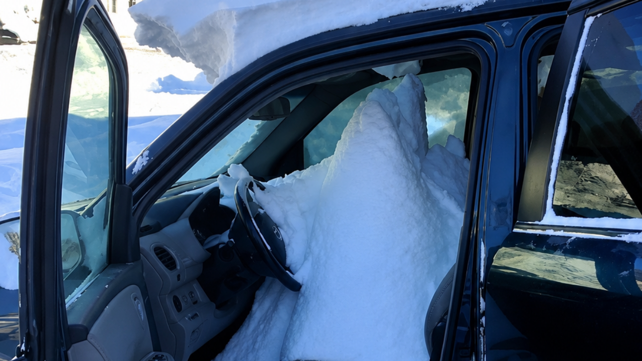 2. The Snowman Tried to Steal the Car