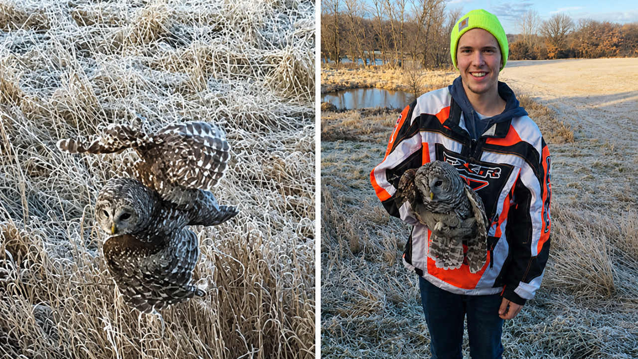 7. A Grateful Owl Rescue