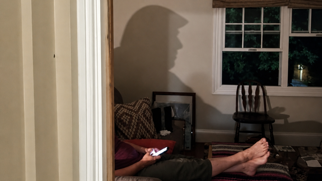 6. A Shadow That Looks Strangely Familiar