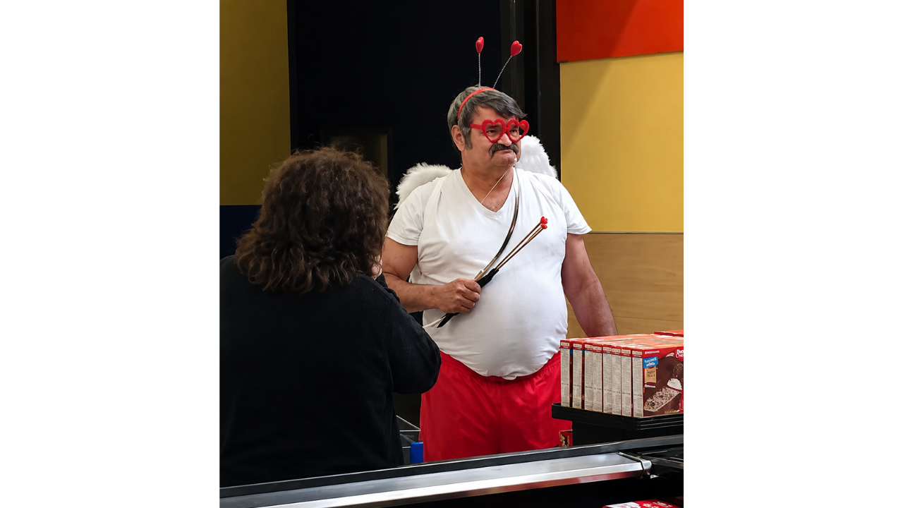 20. Cupid Apparently Shops at Walmart Too