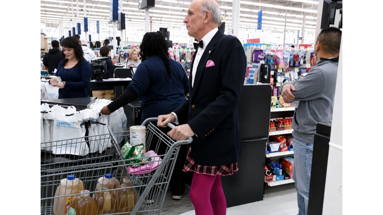 17. The Last-Minute Party Outfit Disaster