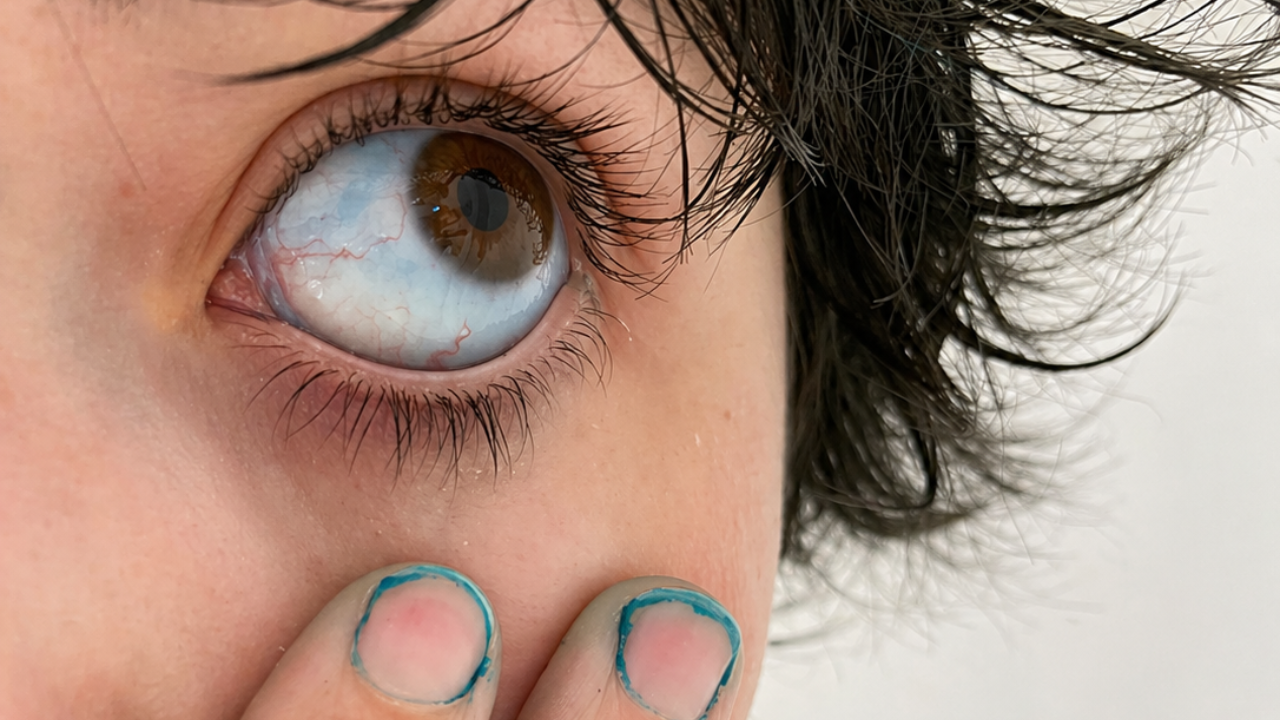 15. When Dye Ends Up in Your Eyes
