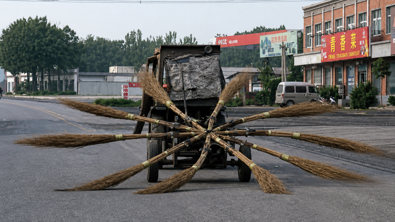 7. Street Cleaning, Farm Style