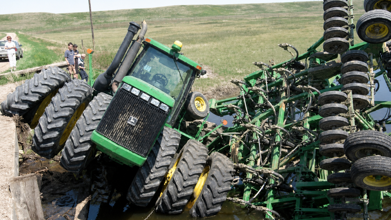 8. A Tangled Tractor Disaster