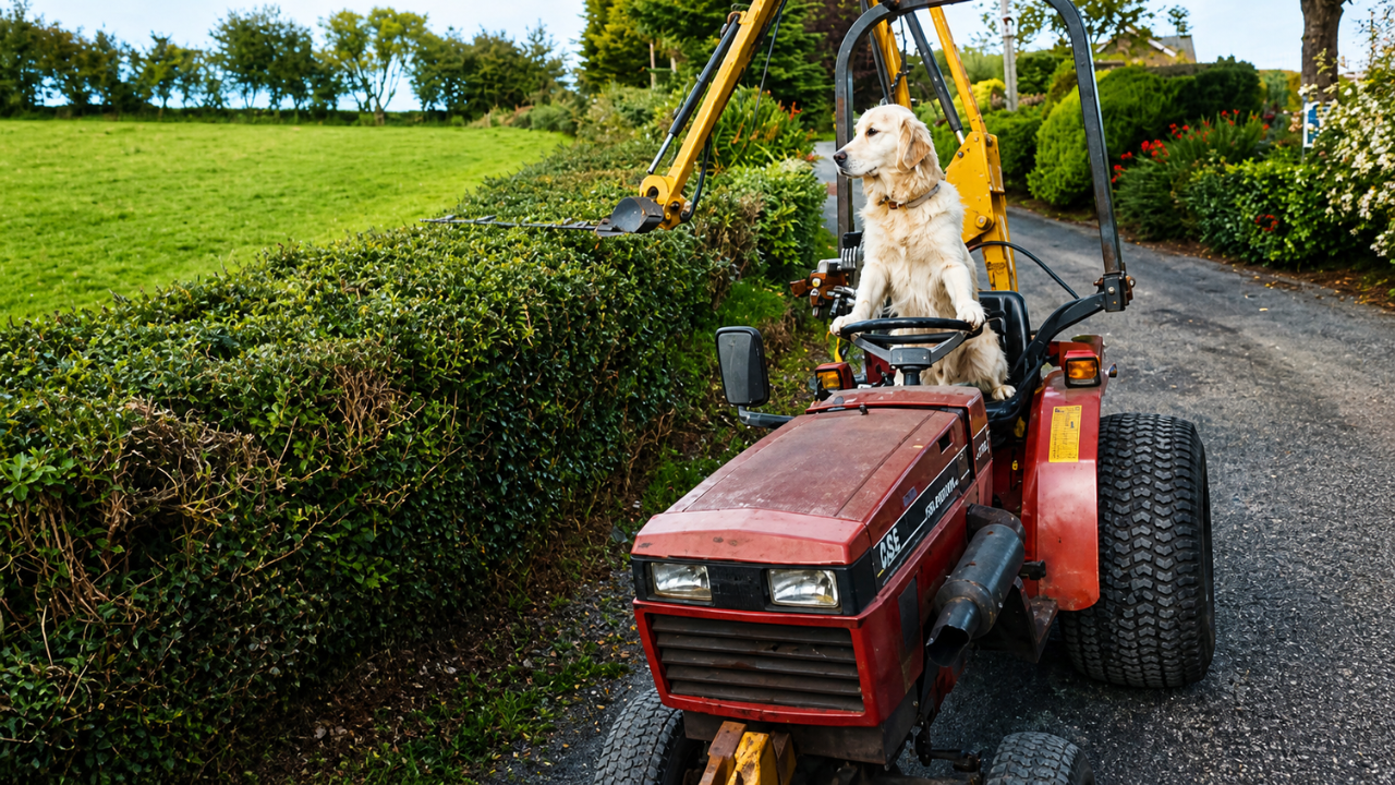 26. Even Farm Life Gets Exhausting