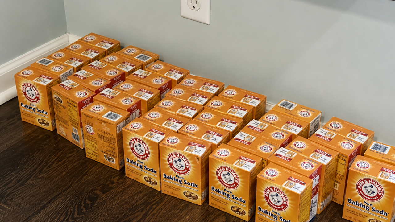 4. Too Many Boxes of Baking Soda