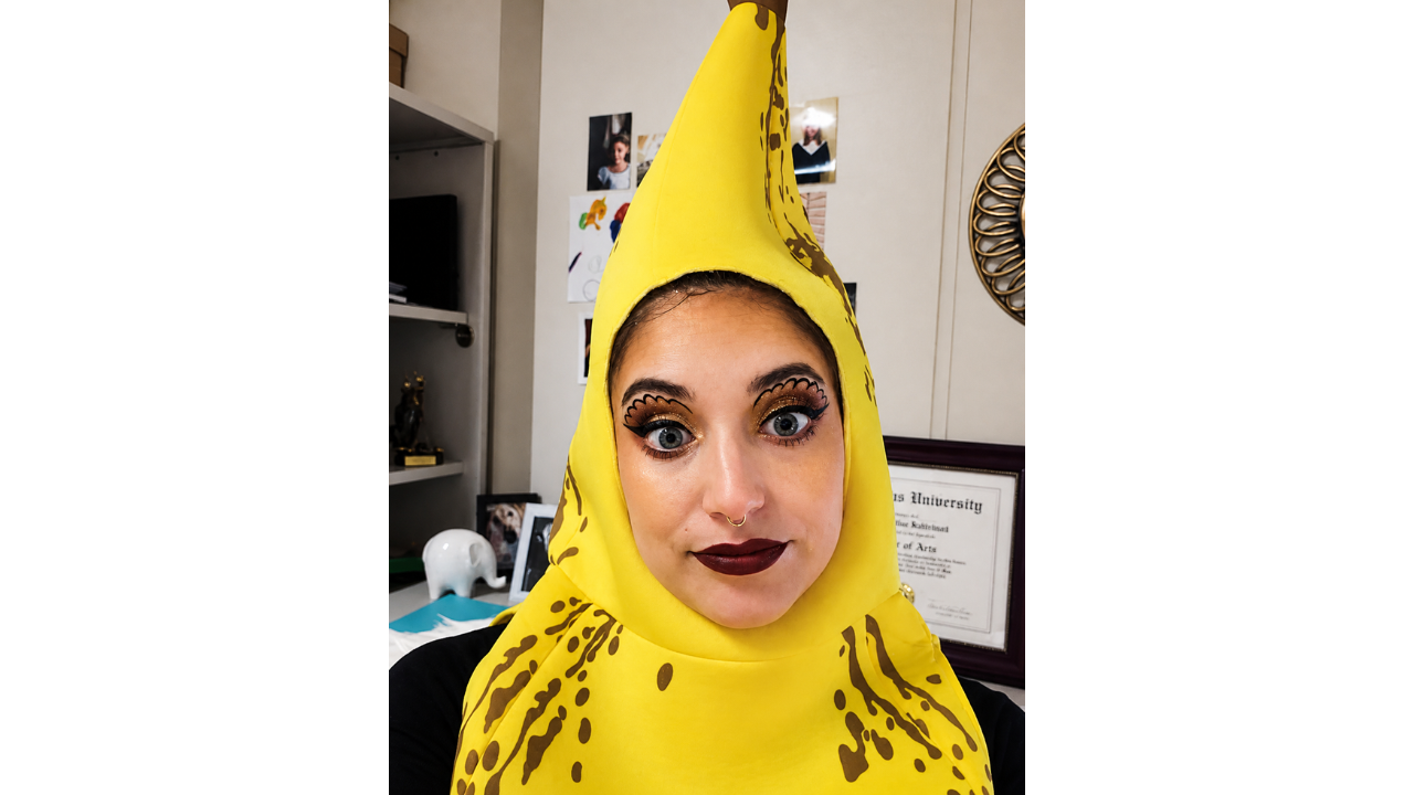 5. Imagine Being the Only Office Employee Dressed up for Halloween... And You're a Banana