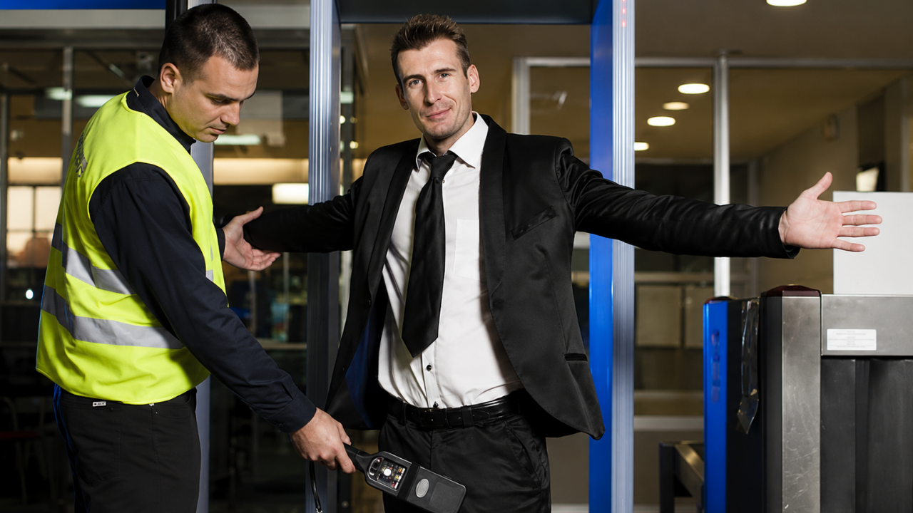 4. Overfriendly airport behavior