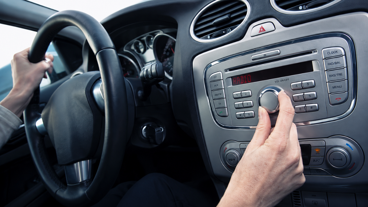 1. Turning down music to focus