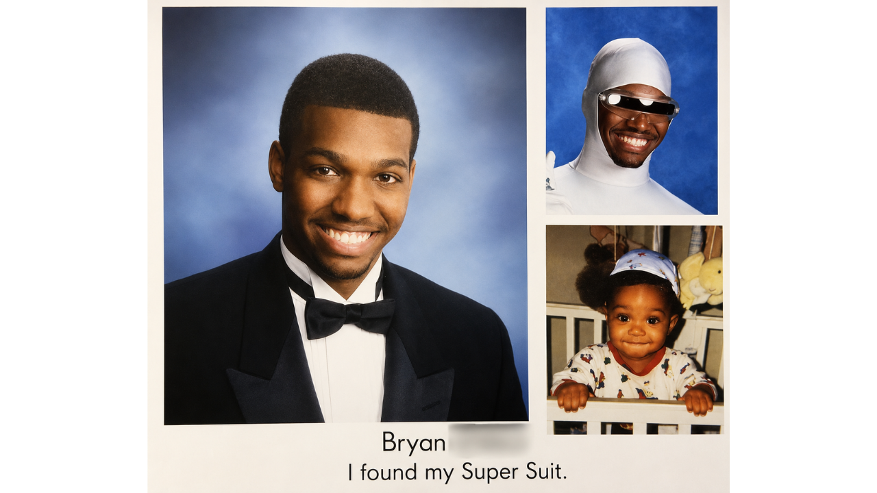 9. A superhero reference that landed perfectly