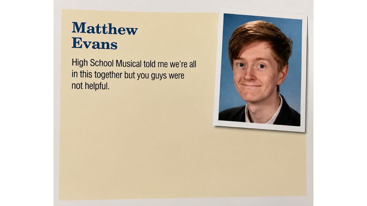 1. A musical reference with a reality check