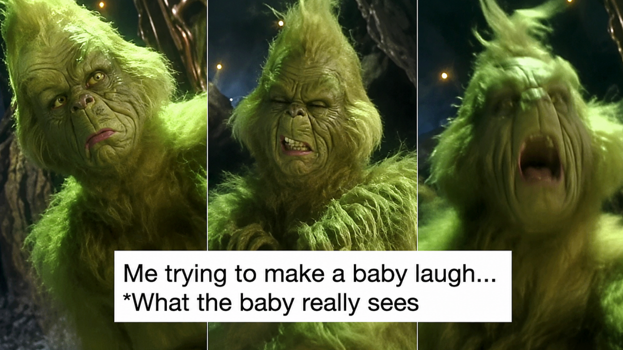 3. The grinch and the failed scare