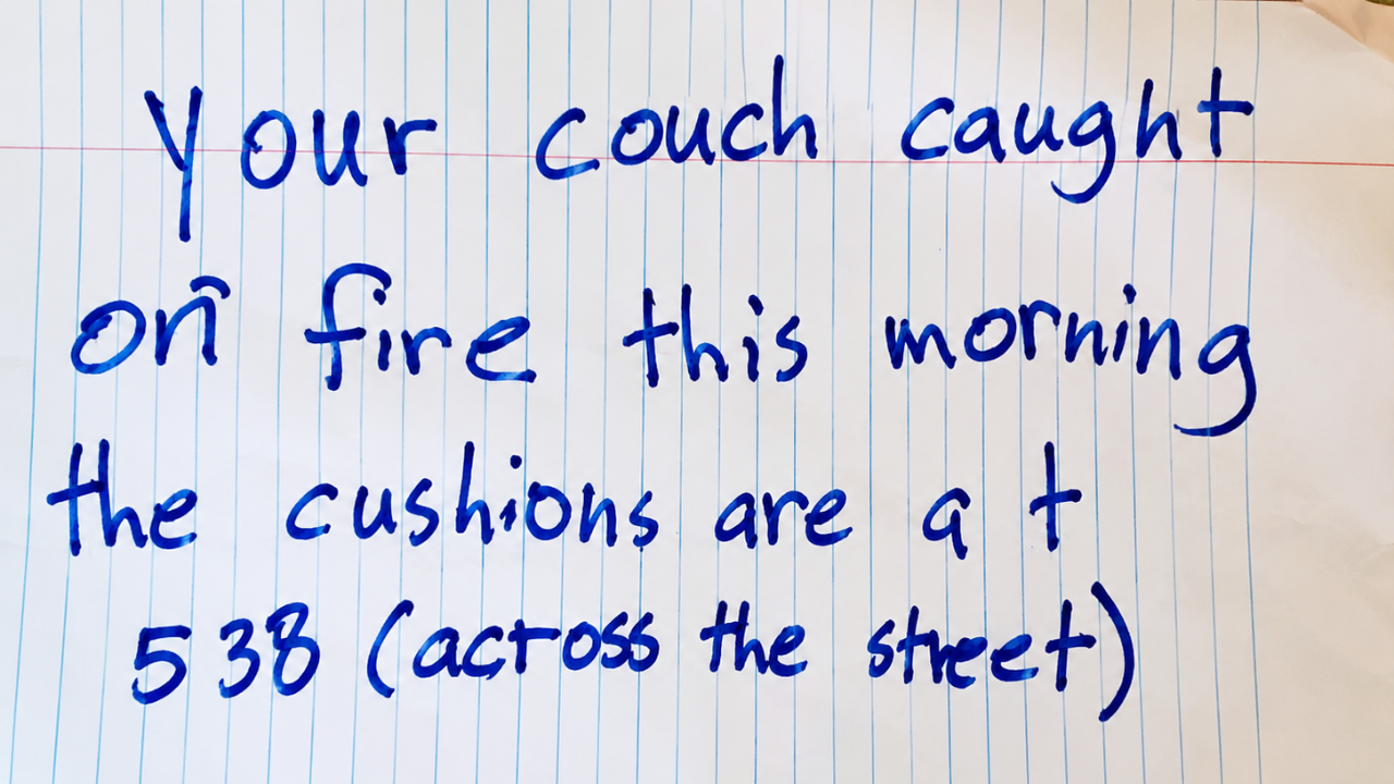 8. Saving Couch Cushions… But Not the Couch
