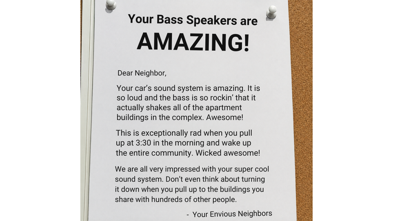 11. Sarcasm Done Right