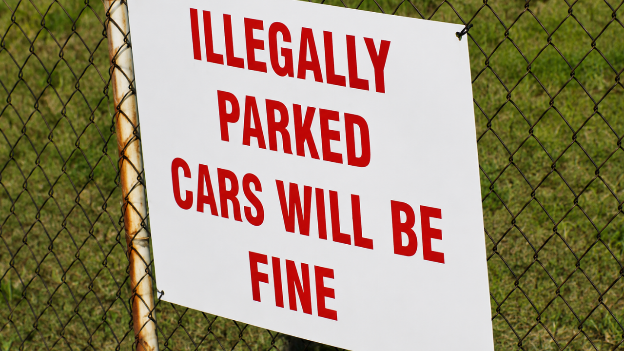 11. Parking instructions gone awry