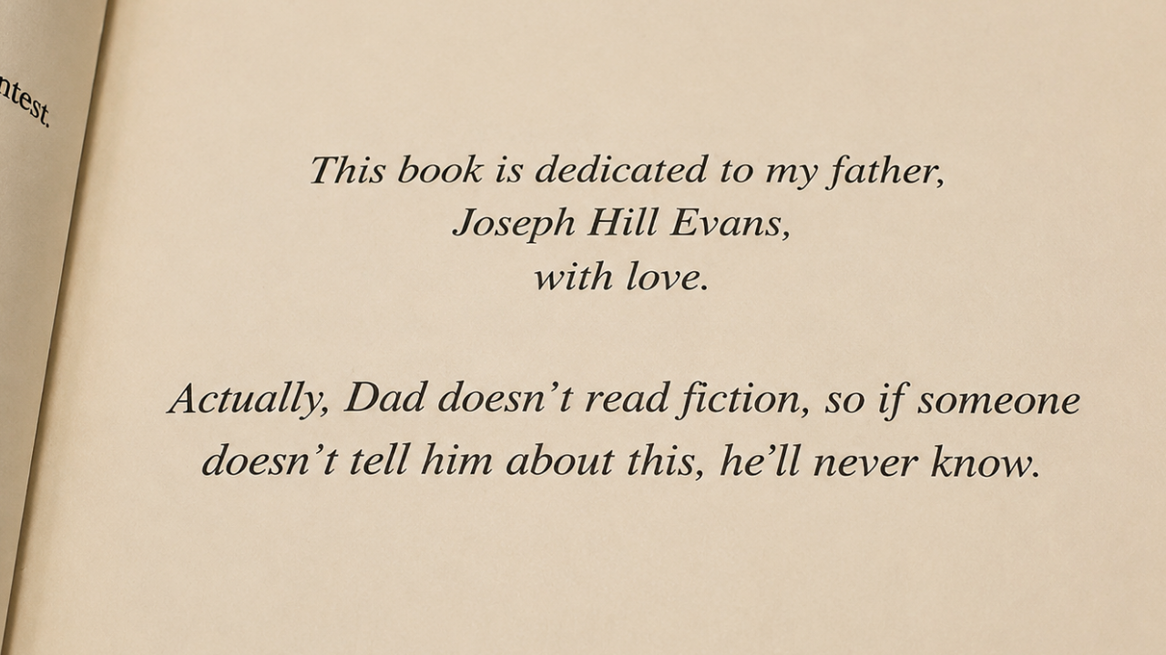 6. Dad, take note